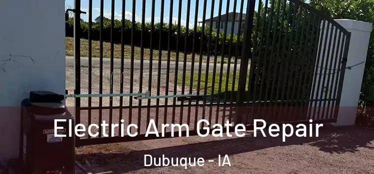 Electric Arm Gate Repair Dubuque - IA